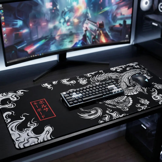 XXL Gaming Mauspad »Dragon« (90x40 cm) – Schreibtischunterlage