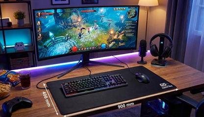 Gaming Desk Mousepad GG-Essentials 900×400x3