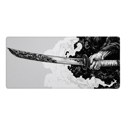 XXL Gaming Mauspad Katana (90x40 cm) Schreibtischunterlage – Japan Design