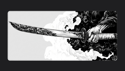Gaming Desk Mousepad Katana 900×400x3