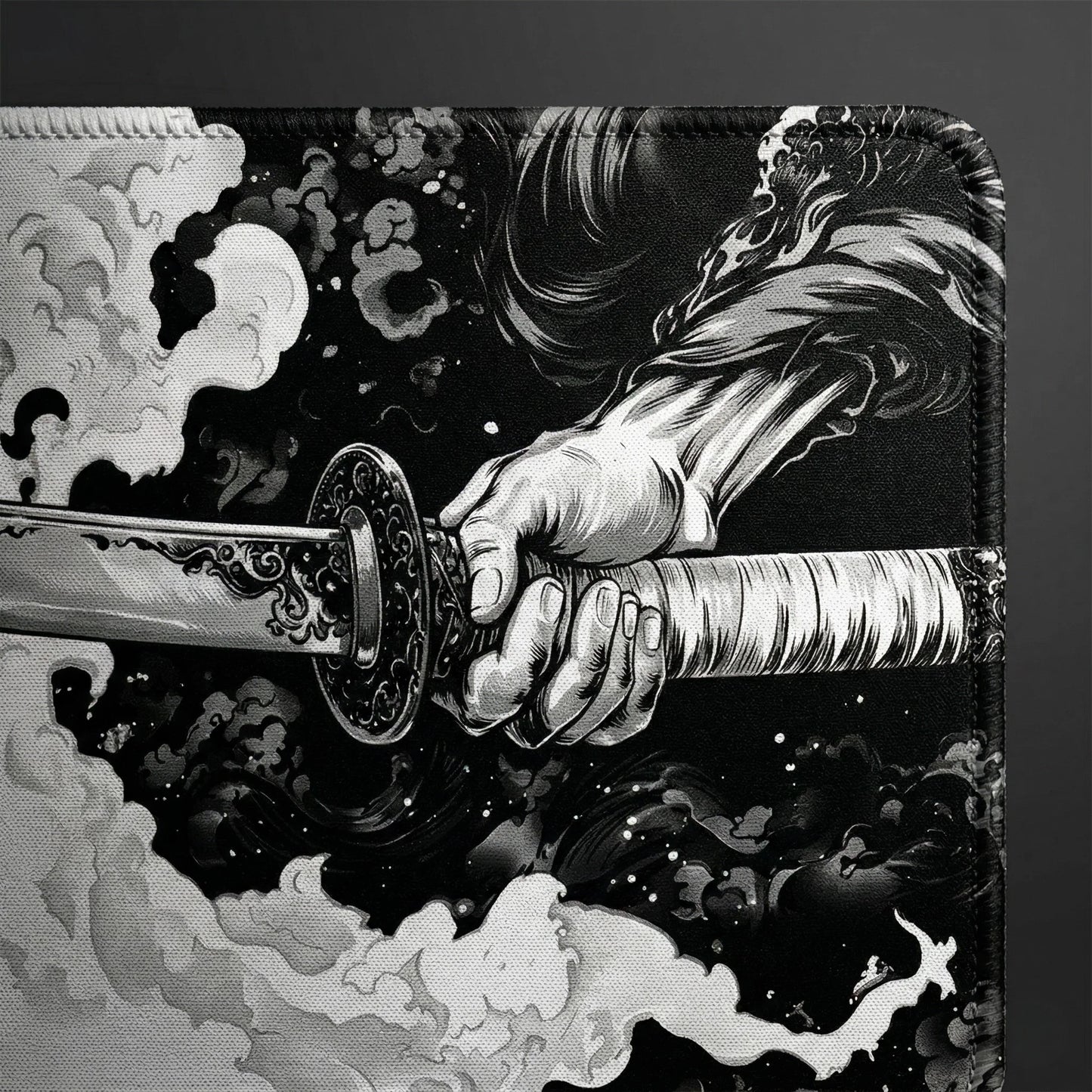 XXL Gaming Mauspad Katana (90x40 cm) Schreibtischunterlage – Japan Design