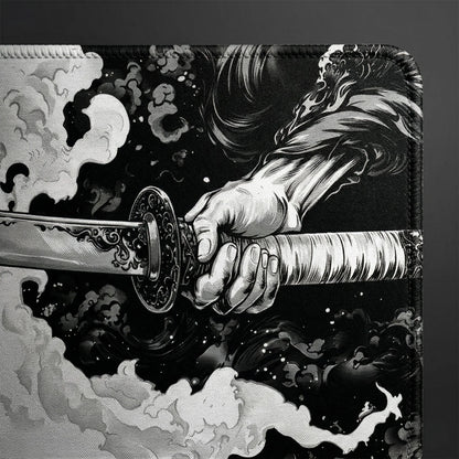 XXL Gaming Mauspad Katana (90x40 cm) Schreibtischunterlage – Japan Design