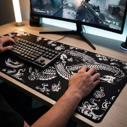 Dragon Desk Mauspad 90x40 – Premium Gaming Setup